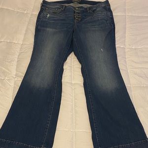 Torrid Mid Rise Flare Jean - Vintage Stretch